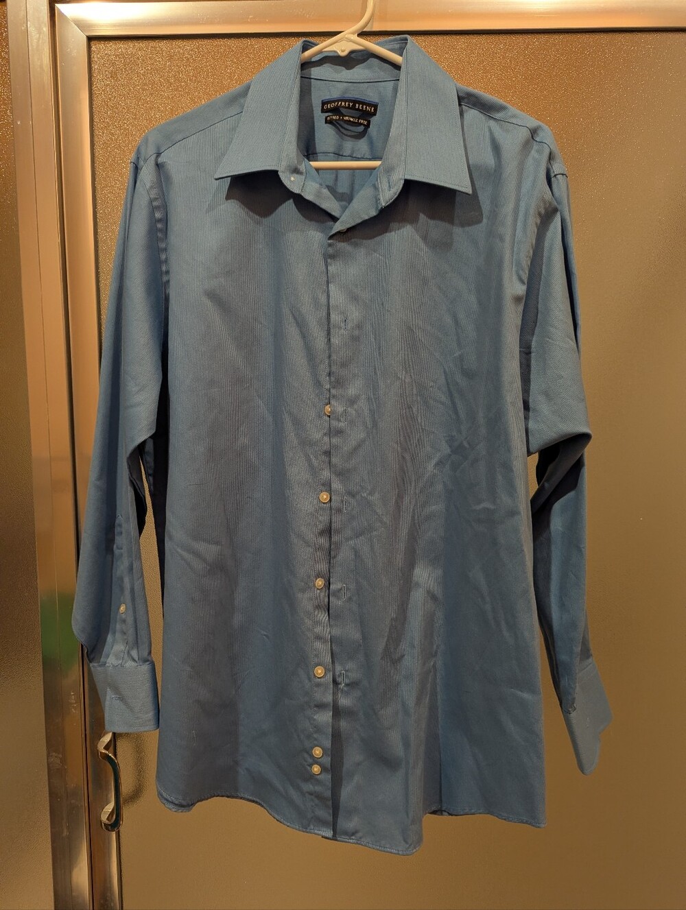 Geoffrey Beene Light Blue Men's Dress Shirt